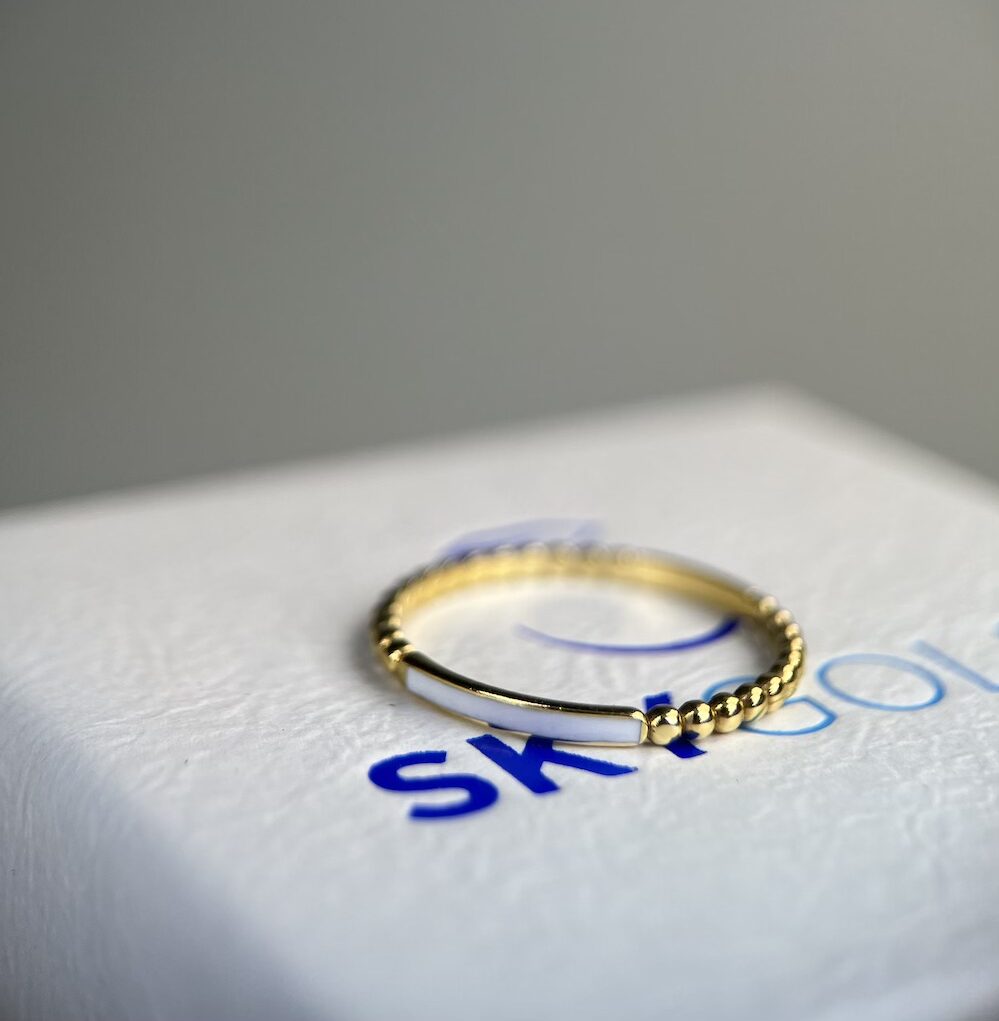Women’s ring with enamel 2008В