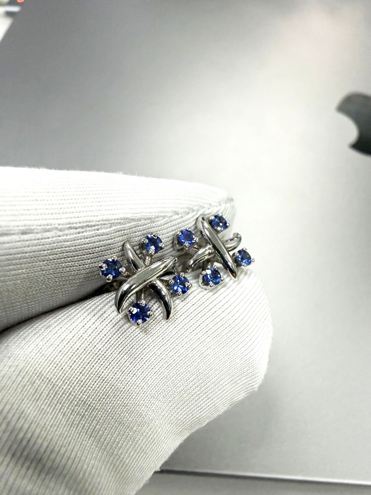 Серьги в стиле Tyffany vc4004