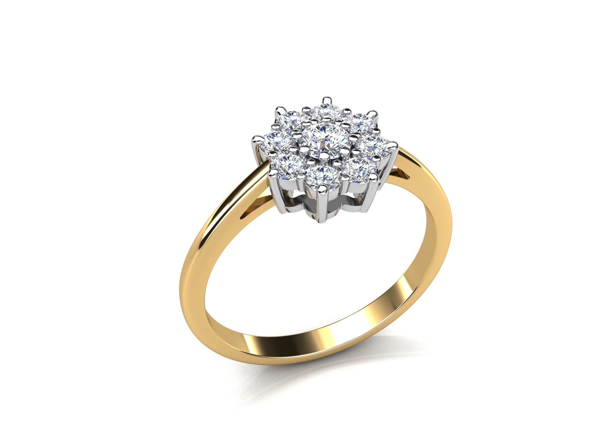 Exquisite ring with a sparkling diamond vc5007