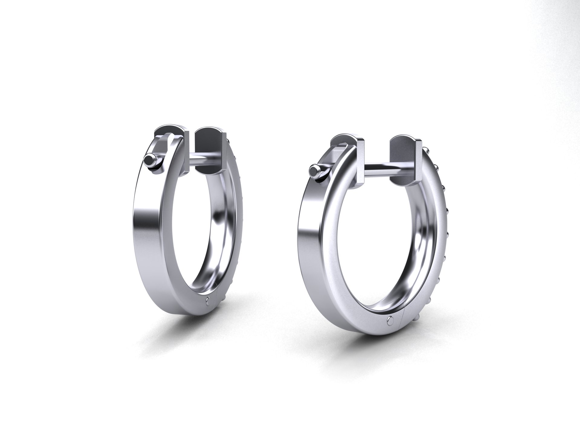 Изысканные серьги с камнями в ряд vc4006